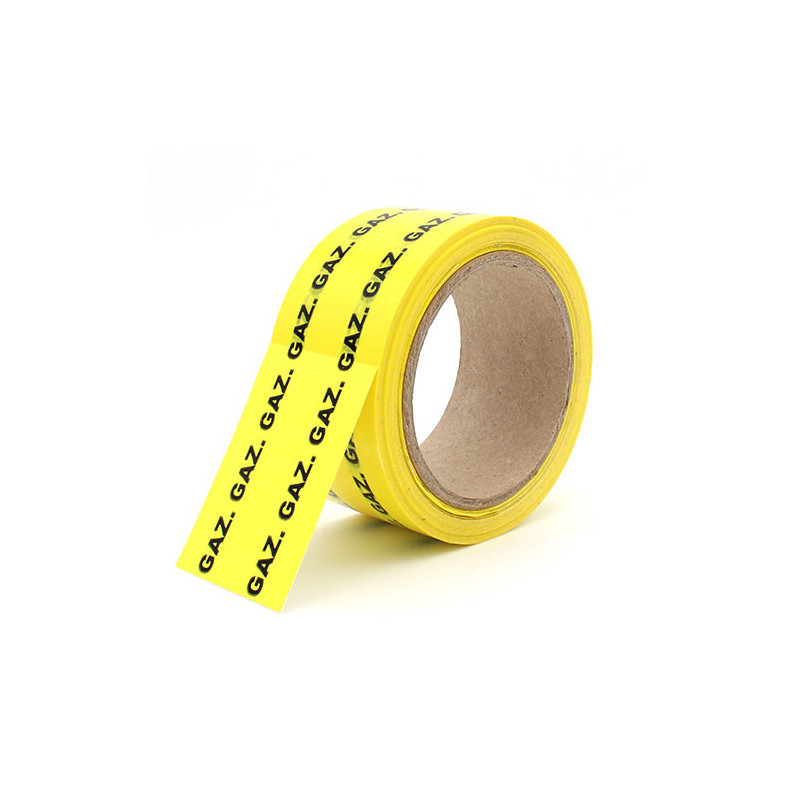 Ruban adhésif d’identification de gaz