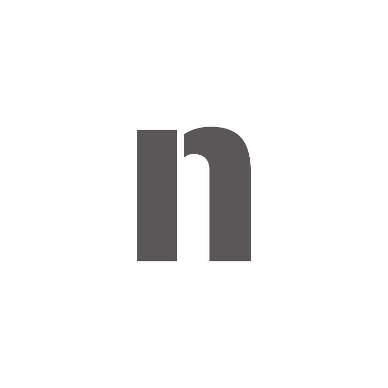 Pochoir lettre N minuscule en pvc