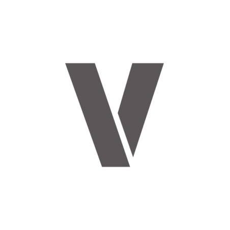 Pochoir lettre V minuscule en pvc