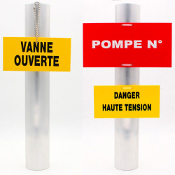 Plaque réglementaire normée  Colonne sèche