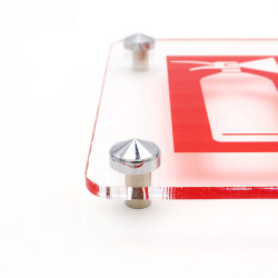 cache vis et entretoise INOX