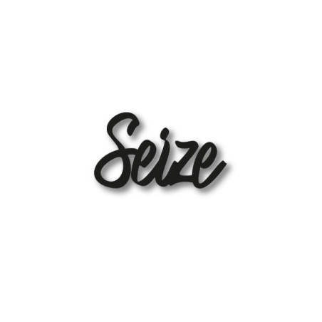 Numéro découpé au laser : SEIZE