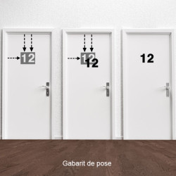 Lot de lettres découpées laser : A B C D E