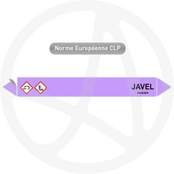 Marqueur de tuyauterie CLP Javel