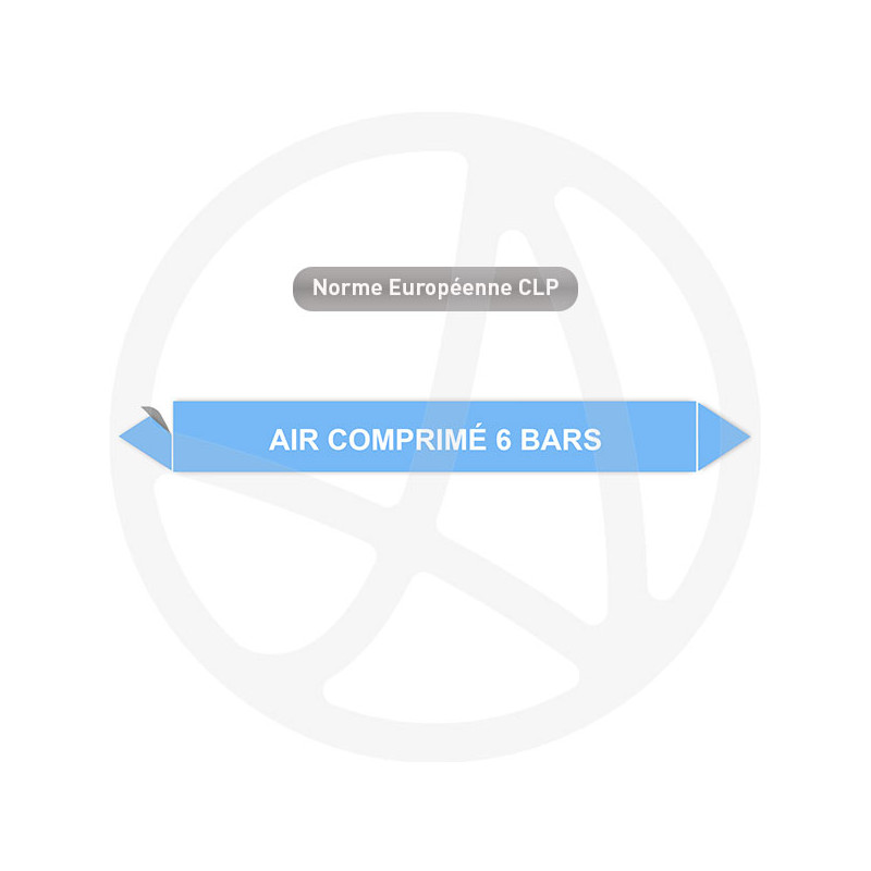 Marqueur de tuyauterie CLP Air comprimé 6 bars