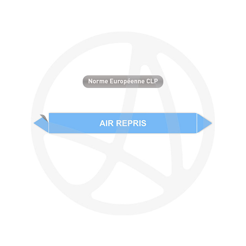 Marqueur de tuyauterie CLP Air repris