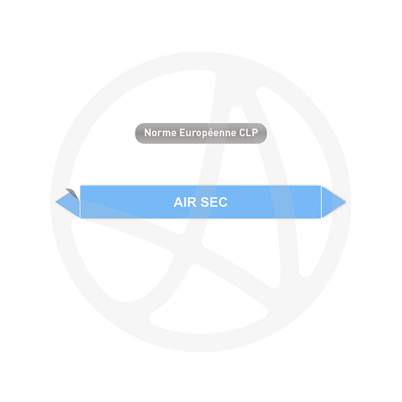 Marqueur de tuyauterie CLP Air sec