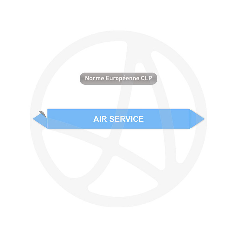 Marqueur de tuyauterie CLP Air service