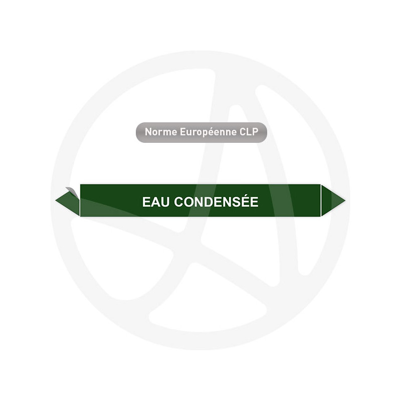 Marqueur de tuyauterie CLP Eau condensée