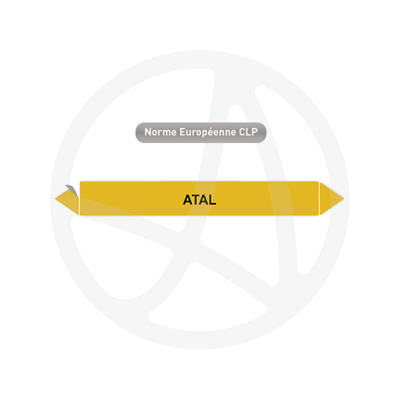 Marqueur de tuyauterie CLP Atal