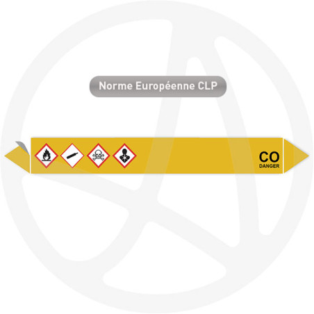 Marqueur de tuyauterie CLP Co