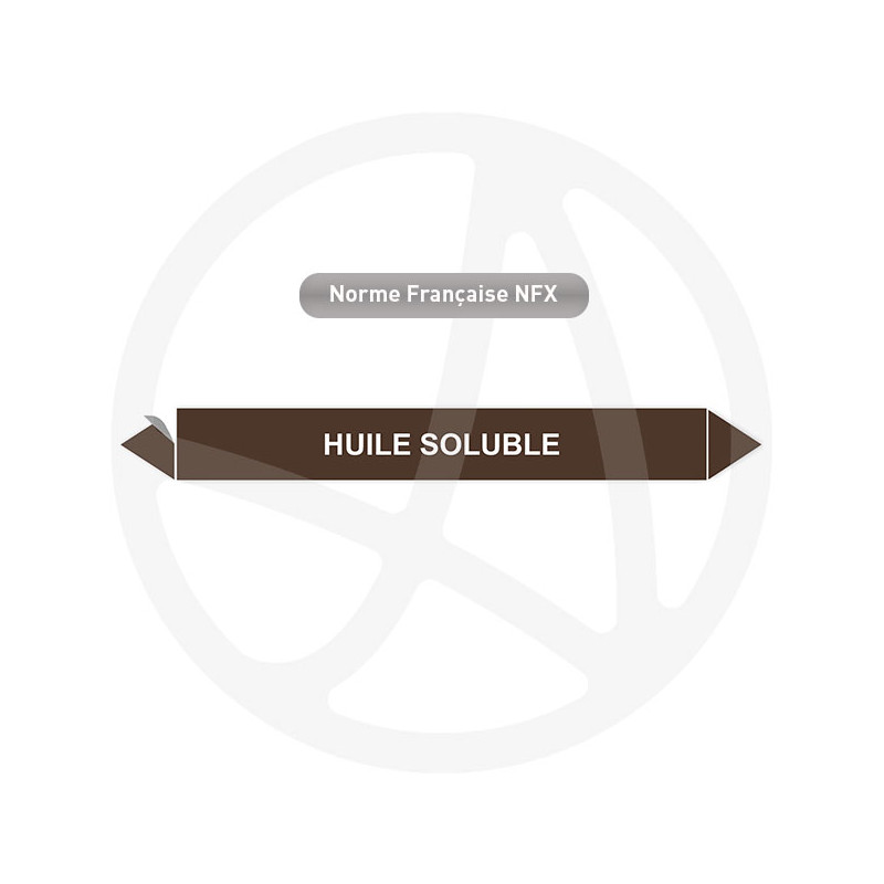 Marqueur de tuyauterie CLP Huile soluble