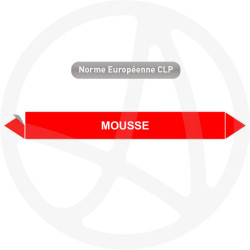Marqueur de tuyauterie CLP Mousse