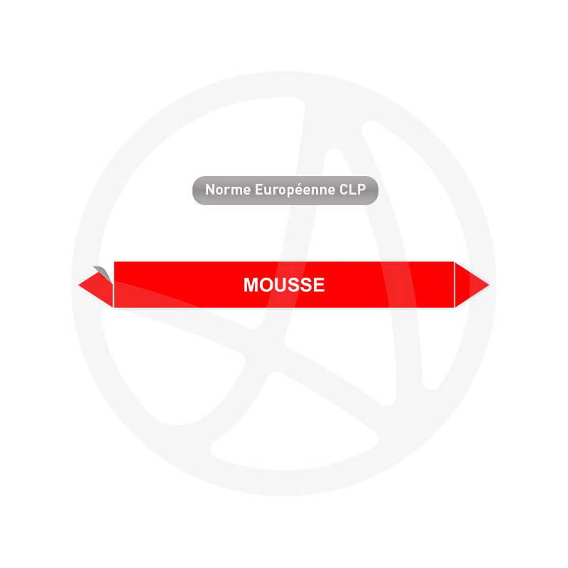 Marqueur de tuyauterie CLP Mousse