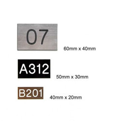 Numéro de porte / taille L