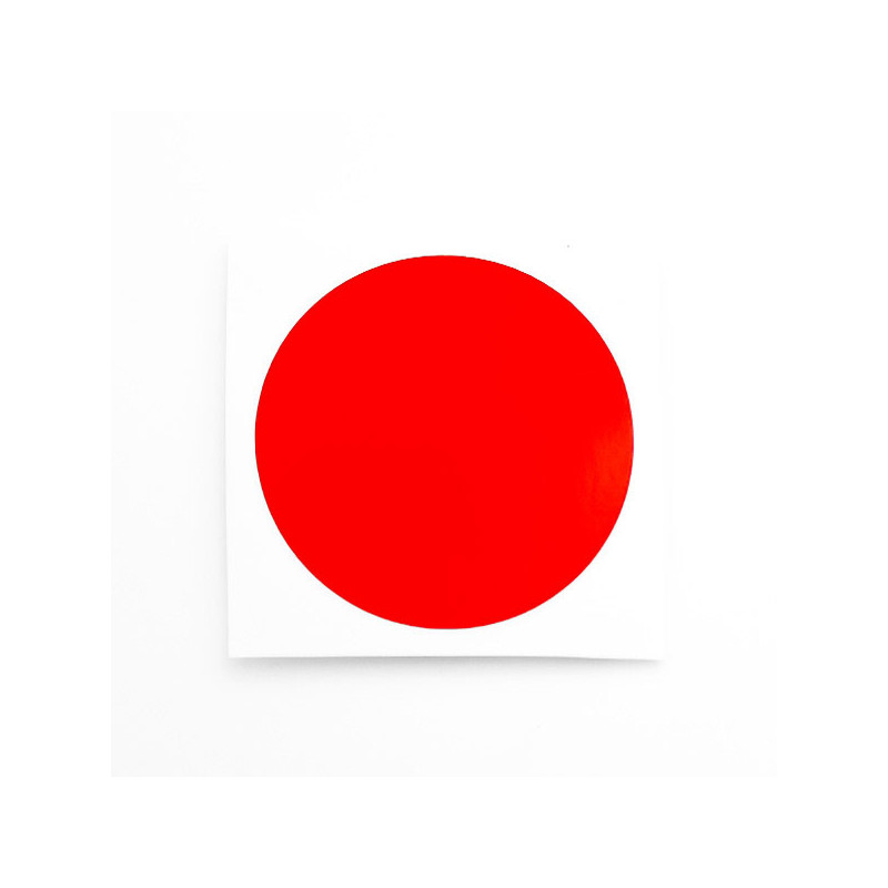 Sécurité incendie Pastille rouge - Accès pompiers