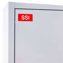 Etiquette gravoply Étiquette de gaine technique  SSI