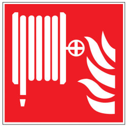 Pictogramme incendie  Lance incendie
