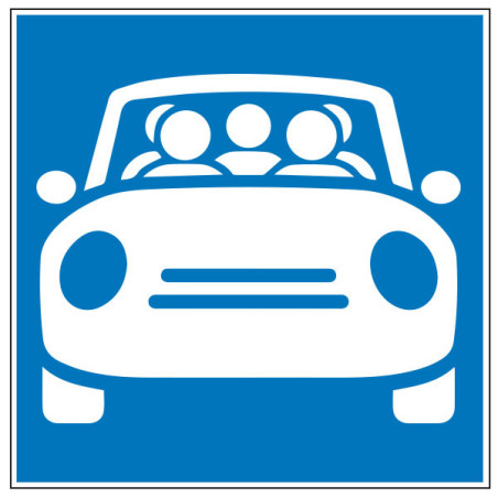 Pictogramme d'information  Covoiturage