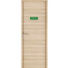 Plaque de porte  SORTIE  Etiquette gravoply