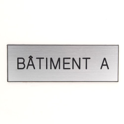 Plaque de porte BATIMENT A