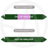 Repérage de tuyauterie Eau de rinsage reperage marqueur tuyauterie vinyle