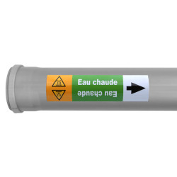 Repérage de tuyauterie avec QR CODE