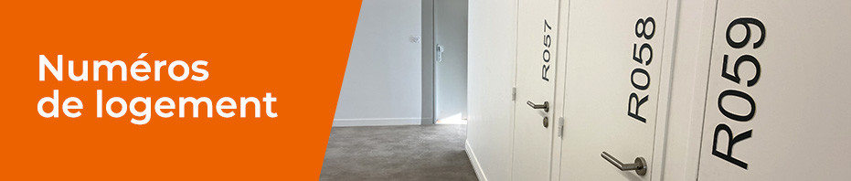 Numéros de logements