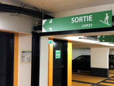 La signalétique de parking